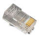 Flat-Entry Stranded Modular Plug - 100PK - ICMP8P8CFT Flat-Entry Stranded Modular Plug - 100PK - ICMP8P8CFT